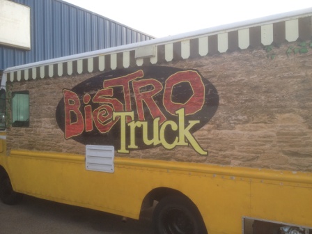 12 point signworks, truck wrap, food truck wrap, custom vehicle wrap, bistro-to-go, bistro truck