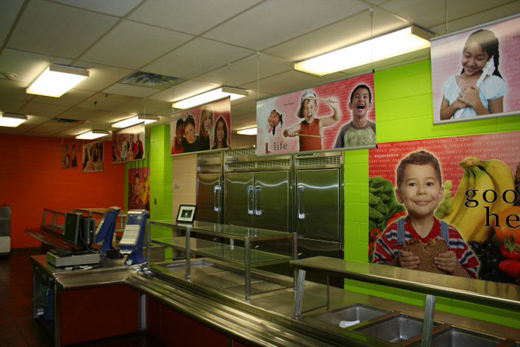 Indoor wall signs and hanging signs from large format printing