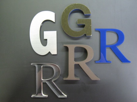 acrylic letters for custom signage
