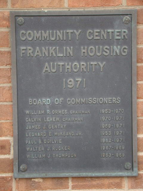 bronze plaque commemoration building sign