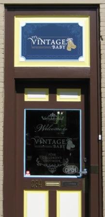 etched glass cut vinyl and outdoor business sign