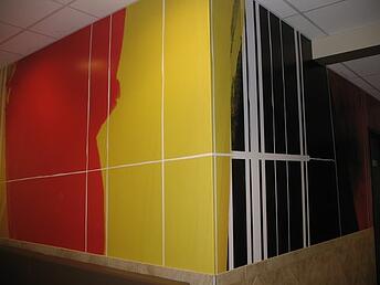 Wall Mural, Wall coverings, Interior Signage, Custom Wall Graphics