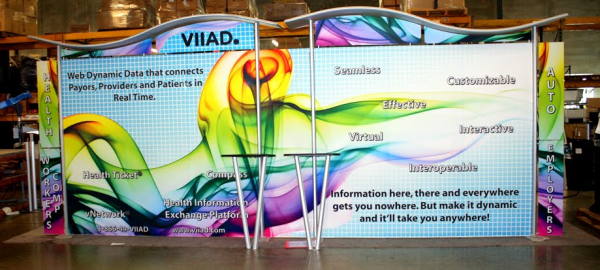 Trade show display. 12-Point SignWorks