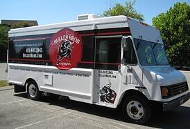 catering food truck graphics and wraps