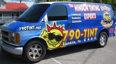 effective service van wrap designs use bright colors