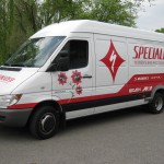Specialized uses fleet graphics to promote their brand and programs