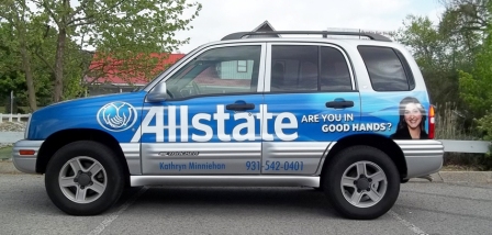 Clarksville Allstate Vehicle wrap, custom vehicle wrap, 12 point signworks