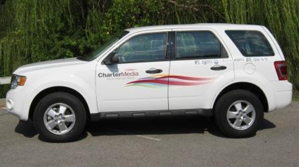 Give your vehicle a professional look with vinyl lettering and colorful vinyl decals!