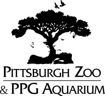 Animals and a tree in the Pittsburgh Zoo logo. 12-Point SignWorks