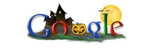 Google's Halloween 2002 logo design. 12-Point SignWorks