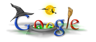Google's Halloween 2004 doodle. 12-Point SignWorks