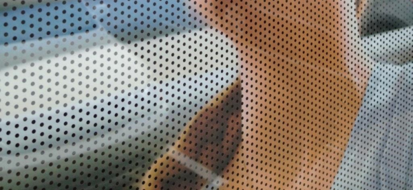 window graphics perforated see through