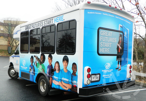 The second bus that we wrapped for Boys & Girls Clubs of Middle Tennessee. 12-Point SignWorks