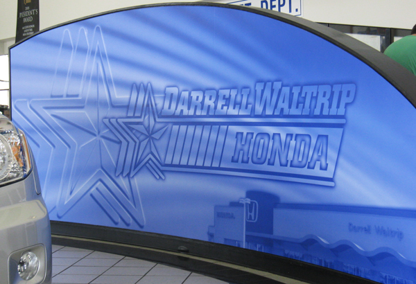 A wall mural for our local Honda dealership. 12-Point SignWorks