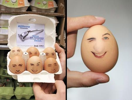 Wilkinson Quattro Titanium egg campaign