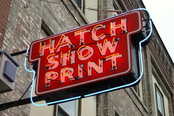 Iconic Signage: Hatch Show Print in Nashville