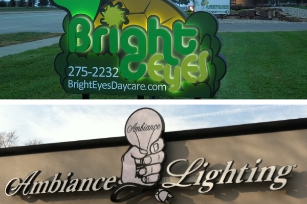 How to choose the right font for business signage