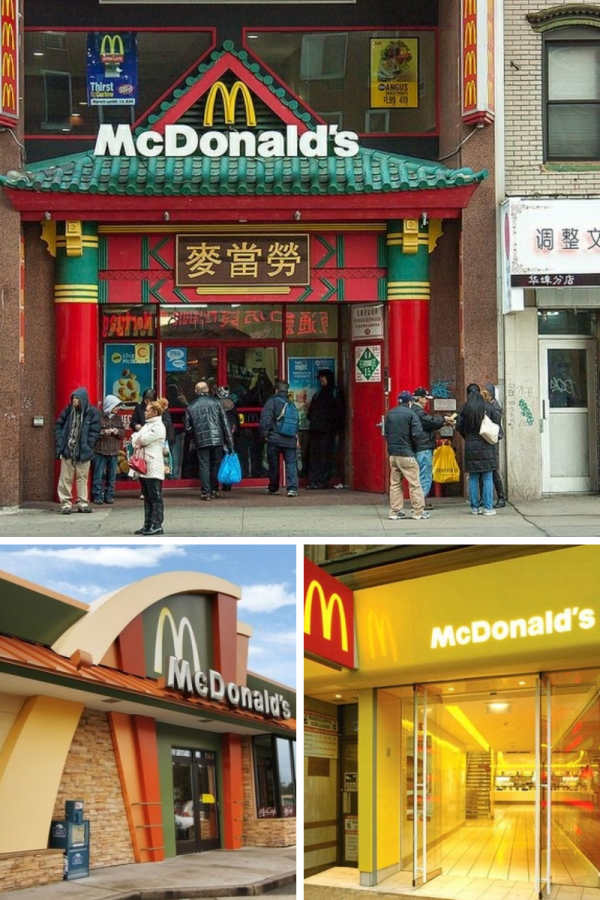 McDonald's Design keeps brand consistency while having unique regional style