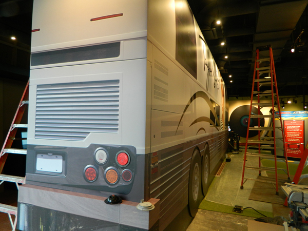 Taylor Swift tour bus exhibit for the Country Music Hall of Fame. 12-Point SignWorks blog