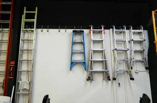 We got our ladders out of the way to make room for more vehicles! 12-Point SignWorks